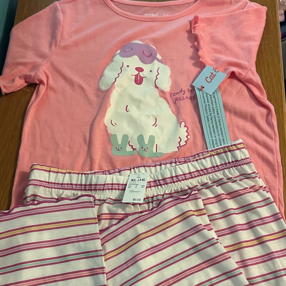 Girls: Cat & Jack Pajama Set